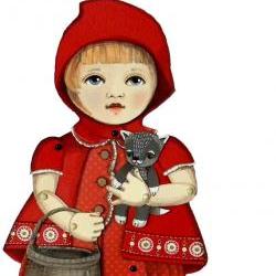 Little Red Riding Hood Art..